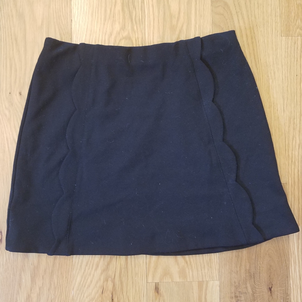 Topshop black miniskirt
